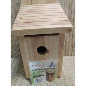 New Cedar Bird Houses for Outside, Predator-Proof 1 3/8" Entry Hole